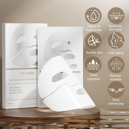 Deep Collagen Anti-Wrinkle Lifting Mask — Clinically-inspired lifting mask that smooths fine lines, firms sagging skin, and restores youthful bounce — all in one treatment.