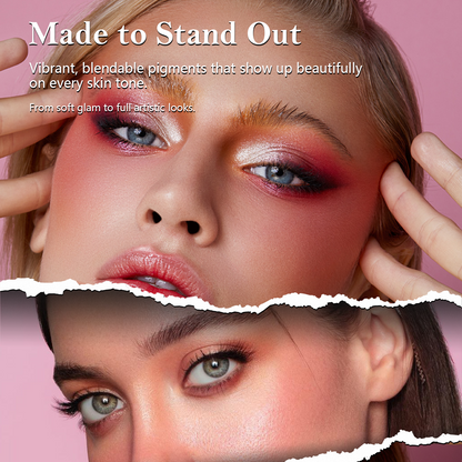 Highly-Pigmented Face & Body Palette —Unleash Bold Color. Create Limitless Looks. Own Your Glow.