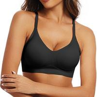 Comfortable Wireless Deep V Bra