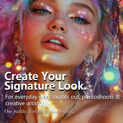 Highly-Pigmented Face & Body Palette —Unleash Bold Color. Create Limitless Looks. Own Your Glow.