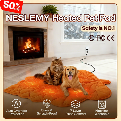 Warm, Safe, Chew-Proof Pet Pad – Indoor & Outdoor Ready