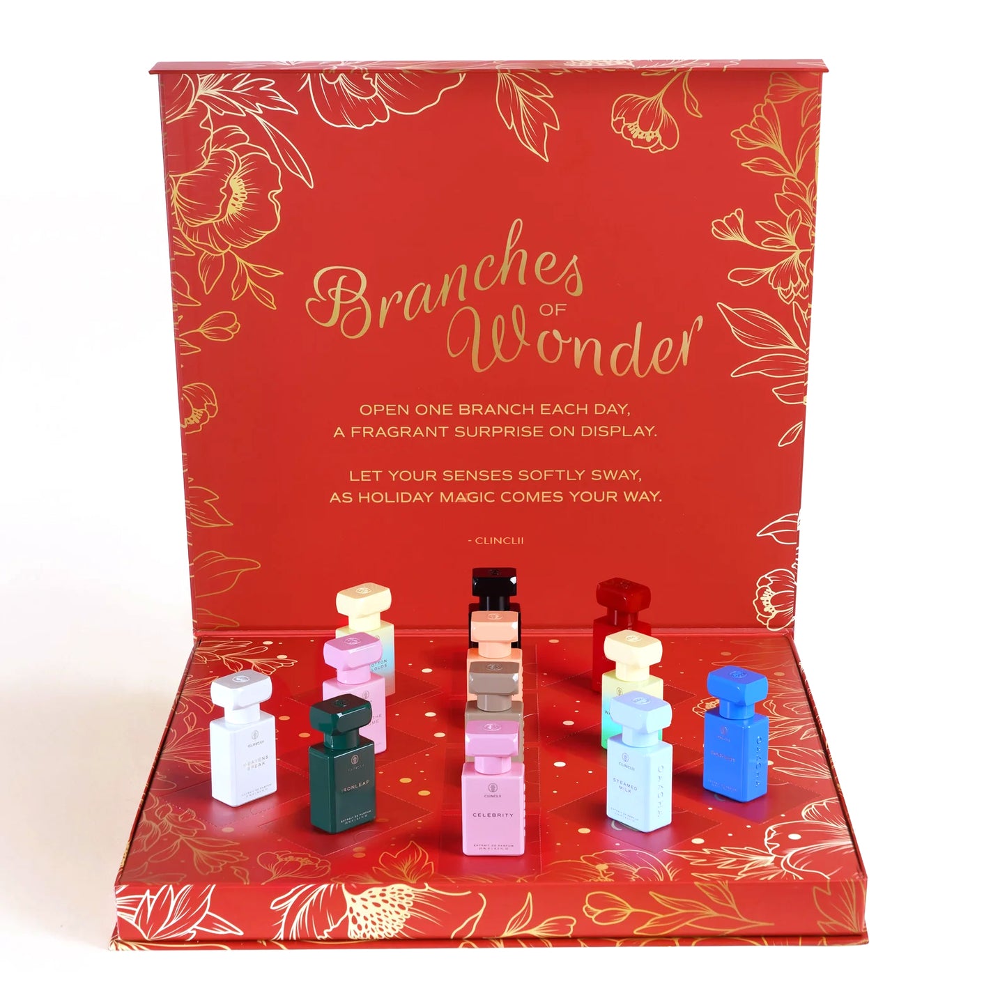 Limited Edition - 12-Piece Mini Fragrance Holiday Perfume Calendar (12 x 15mL)