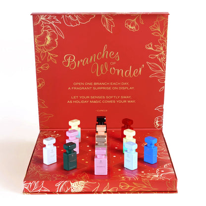 Limited Edition - 12-Piece Mini Fragrance Holiday Perfume Calendar (12 x 15mL)
