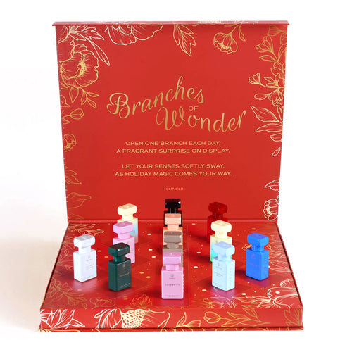 Limited Edition - 12-Piece Mini Fragrance Holiday Perfume Calendar (12 x 15mL)
