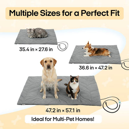 Warm, Safe, Chew-Proof Pet Pad – Indoor & Outdoor Ready